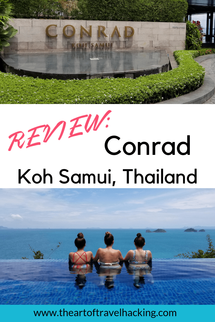 REVIEW - Conrad Koh Samui - Part 1 - The Luxury Traveller